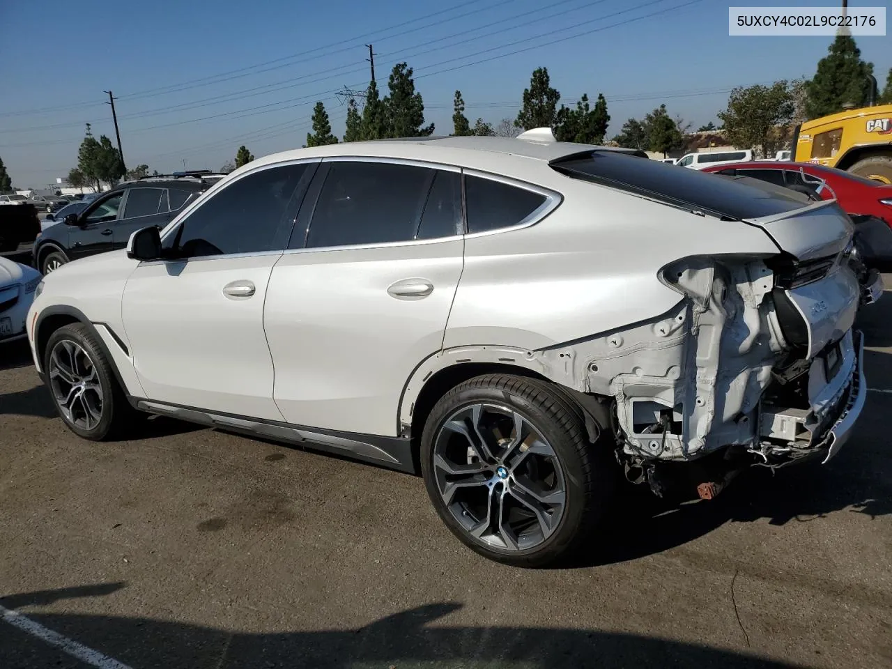 2020 BMW X6 Sdrive 40I VIN: 5UXCY4C02L9C22176 Lot: 73339564