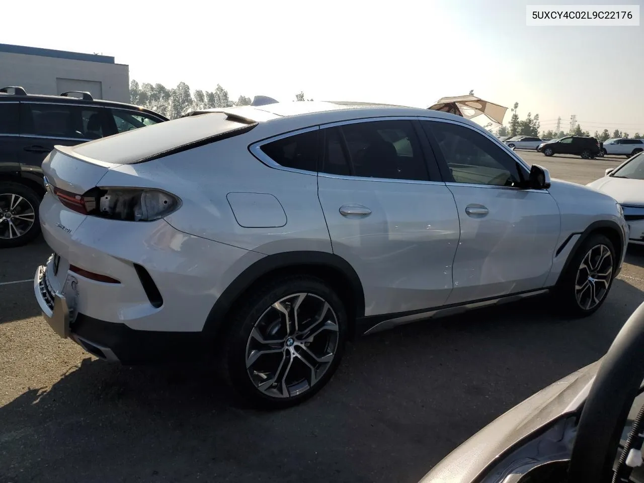 2020 BMW X6 Sdrive 40I VIN: 5UXCY4C02L9C22176 Lot: 73339564