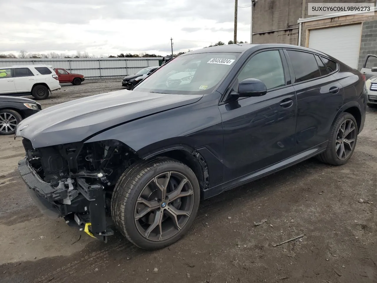 2020 BMW X6 xDrive40I VIN: 5UXCY6C06L9B96273 Lot: 80453024