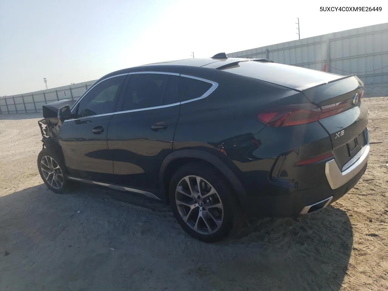 2021 BMW X6 Sdrive 40I VIN: 5UXCY4C0XM9E26449 Lot: 53982854