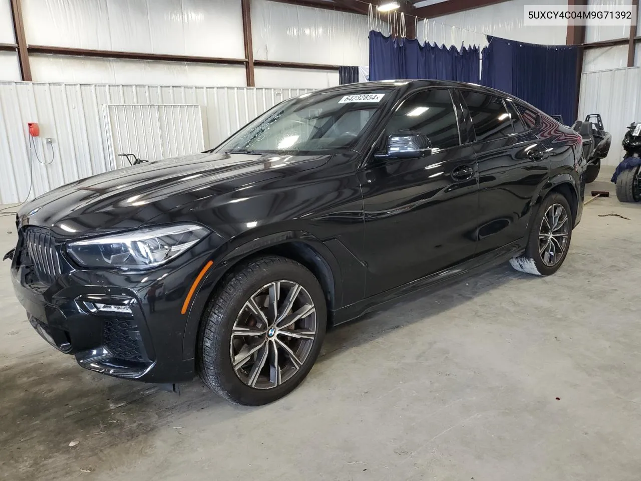 2021 BMW X6 Sdrive 40I VIN: 5UXCY4C04M9G71392 Lot: 64232854