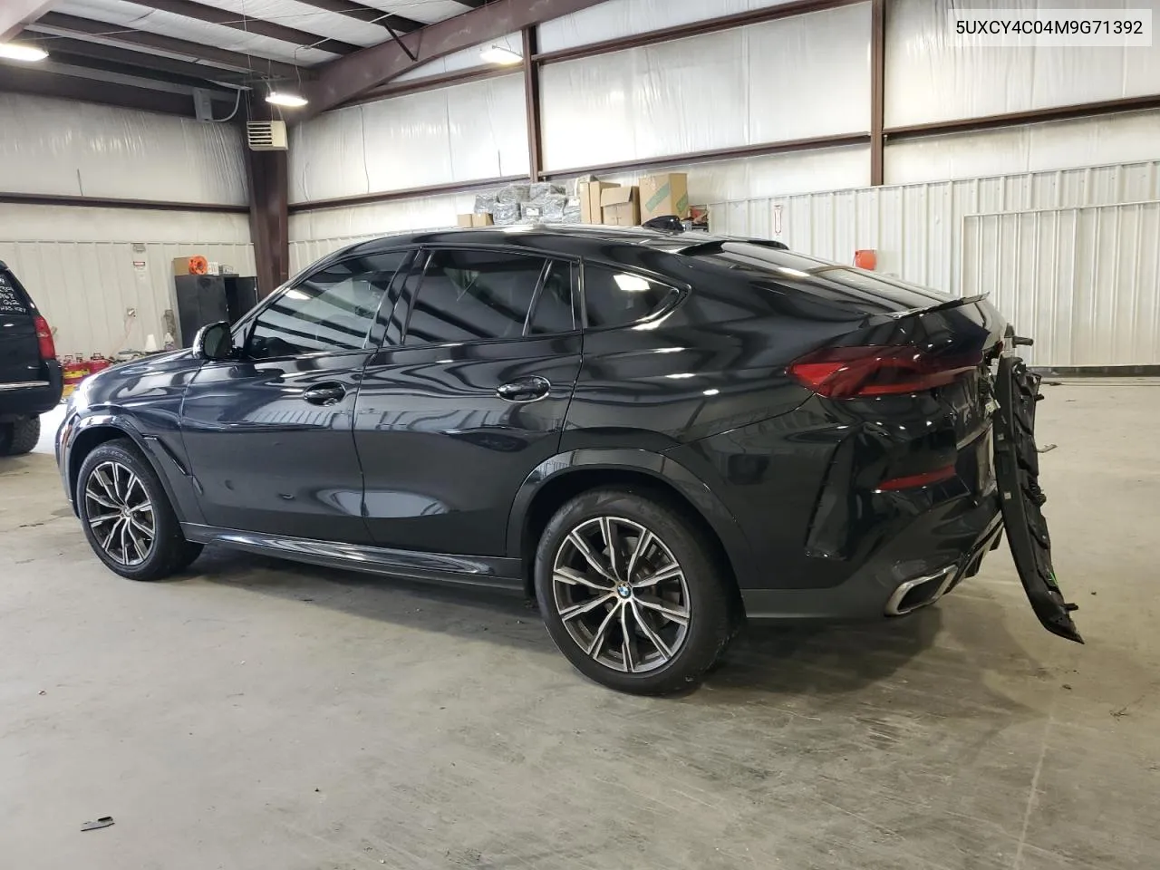 2021 BMW X6 Sdrive 40I VIN: 5UXCY4C04M9G71392 Lot: 64232854