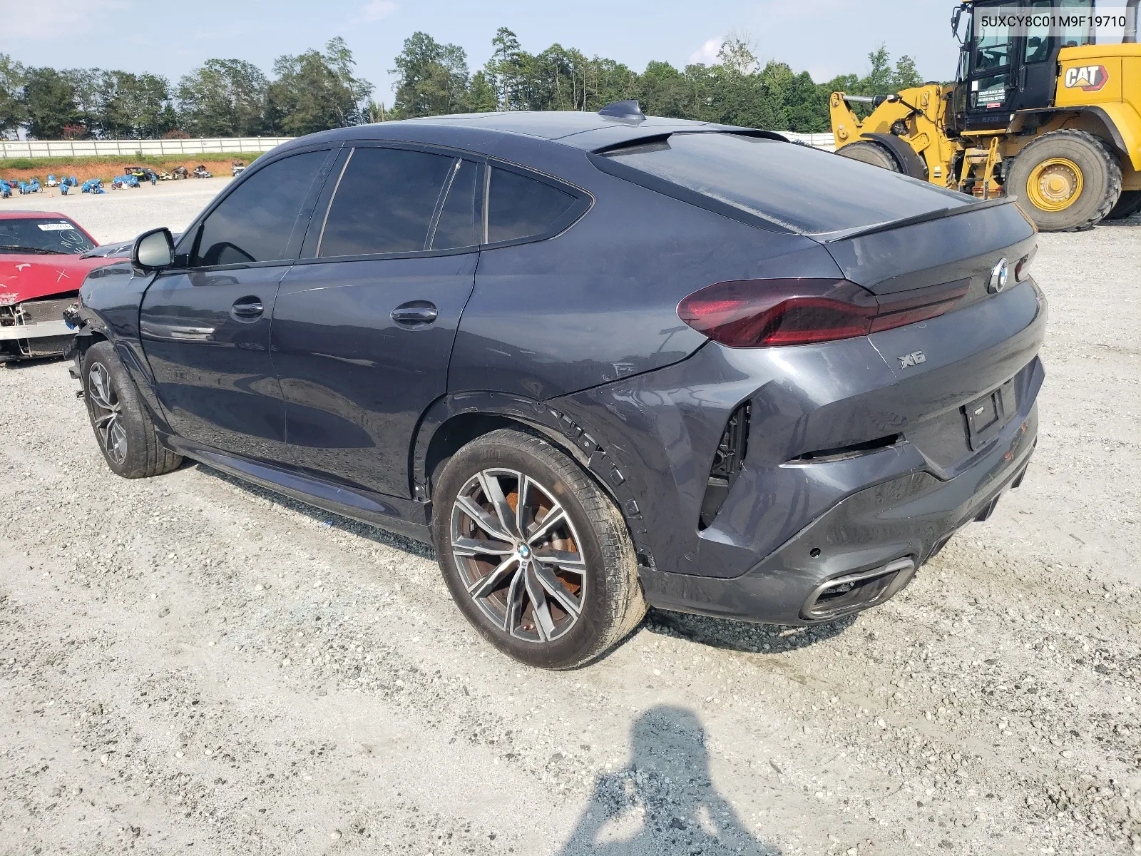 2021 BMW X6 M50I VIN: 5UXCY8C01M9F19710 Lot: 65143314