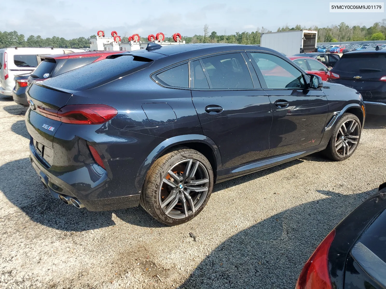 2021 BMW X6 M VIN: 5YMCY0C06M9J01179 Lot: 66359334