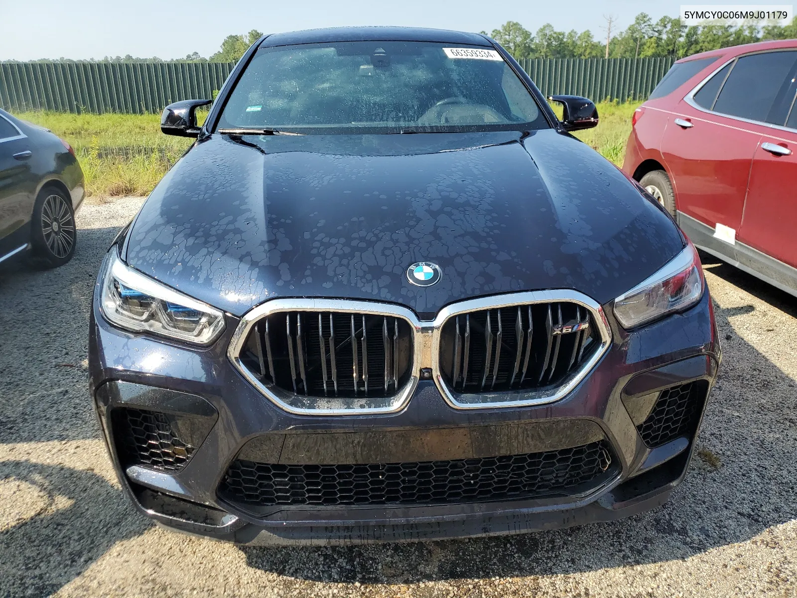 2021 BMW X6 M VIN: 5YMCY0C06M9J01179 Lot: 66359334