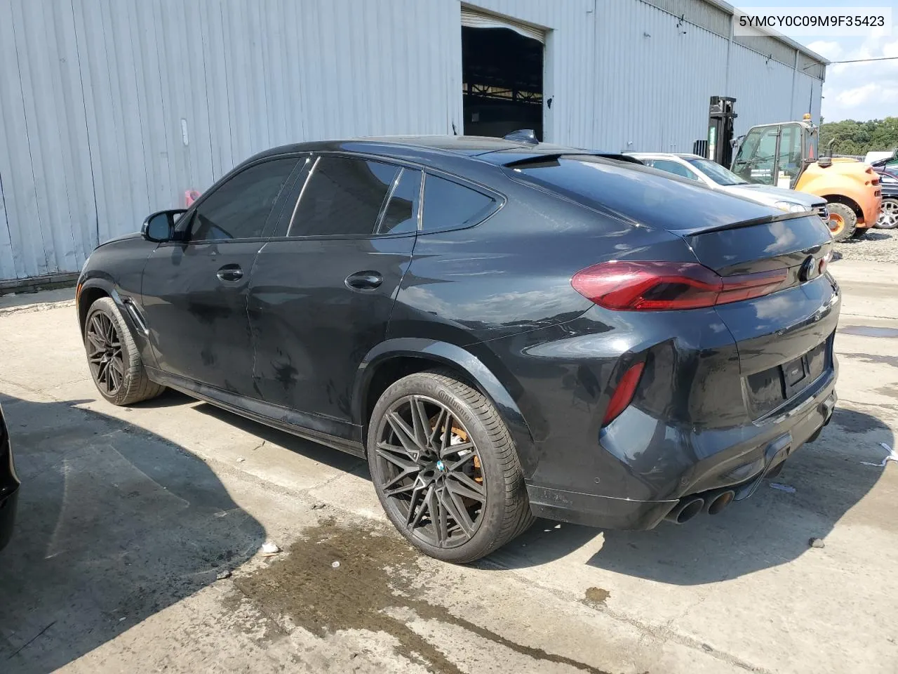 2021 BMW X6 M VIN: 5YMCY0C09M9F35423 Lot: 67242594