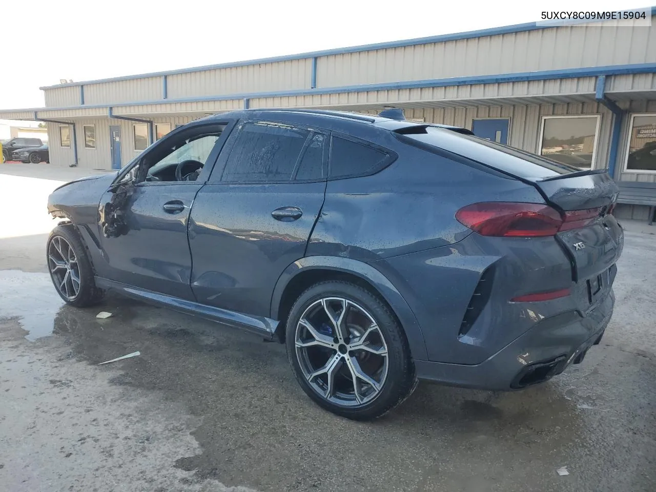 2021 BMW X6 M50I VIN: 5UXCY8C09M9E15904 Lot: 69953644