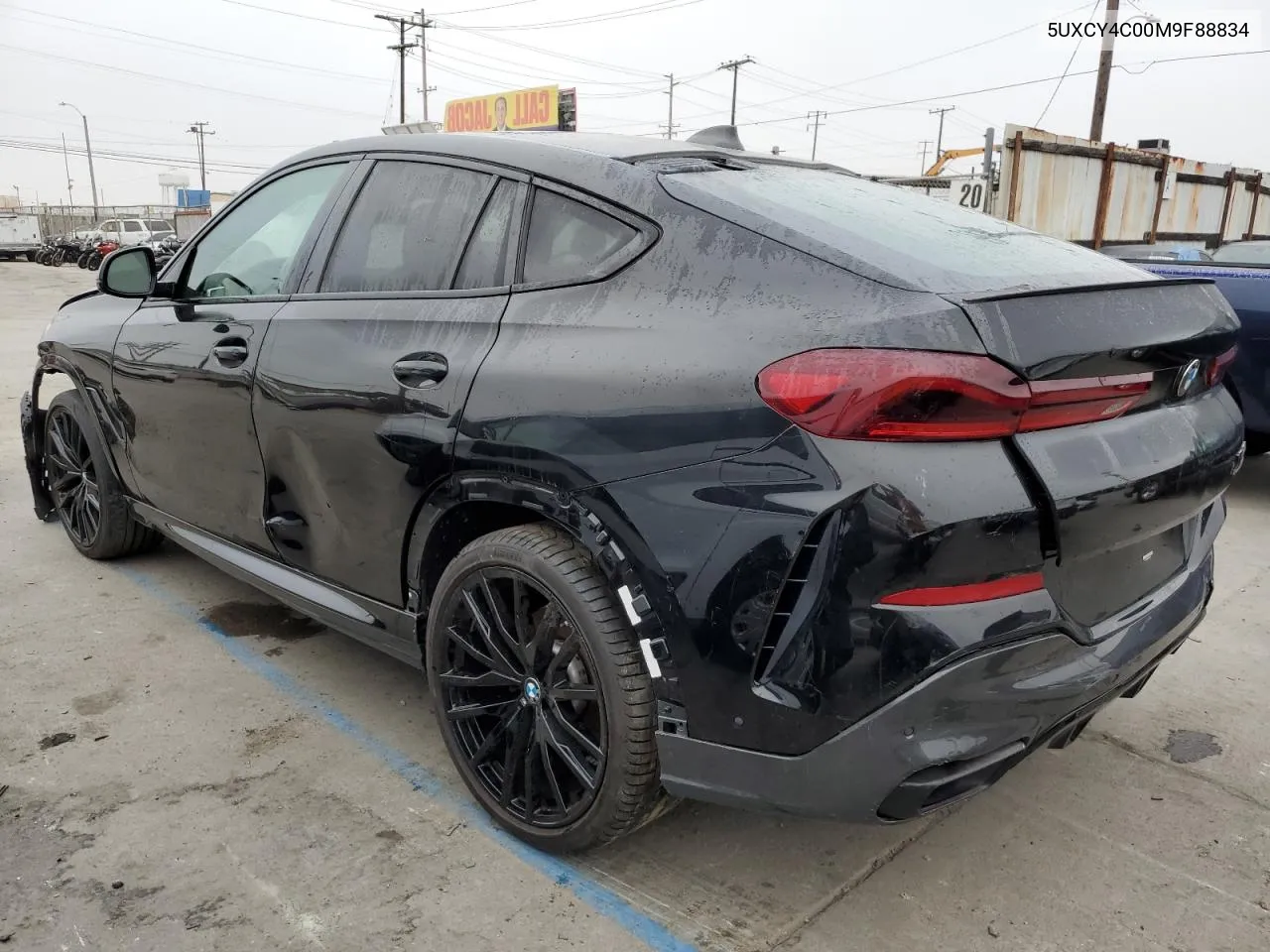 2021 BMW X6 Sdrive 40I VIN: 5UXCY4C00M9F88834 Lot: 73198794