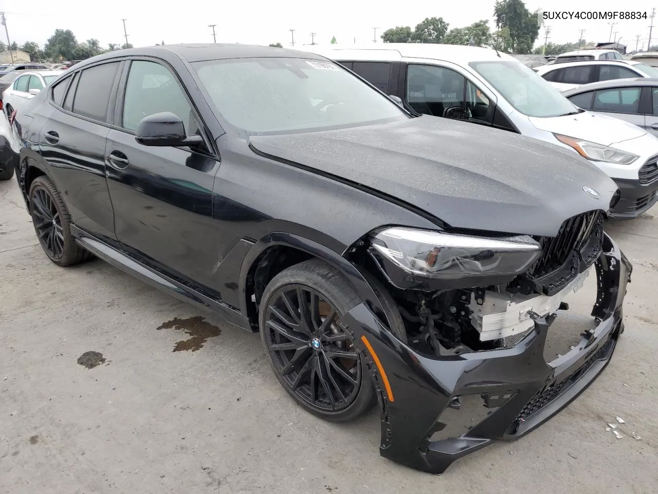 2021 BMW X6 Sdrive 40I VIN: 5UXCY4C00M9F88834 Lot: 73198794