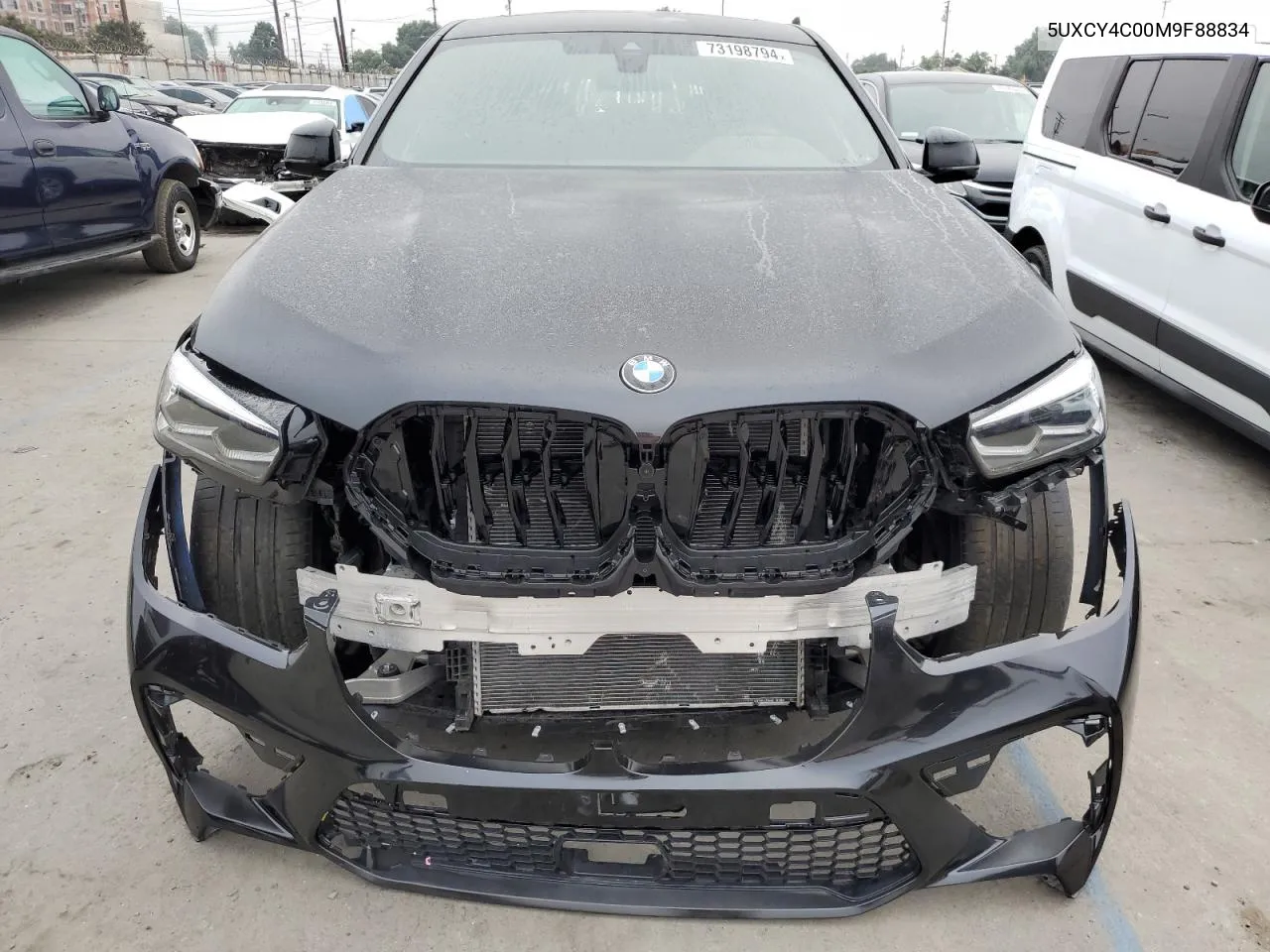 2021 BMW X6 Sdrive 40I VIN: 5UXCY4C00M9F88834 Lot: 73198794