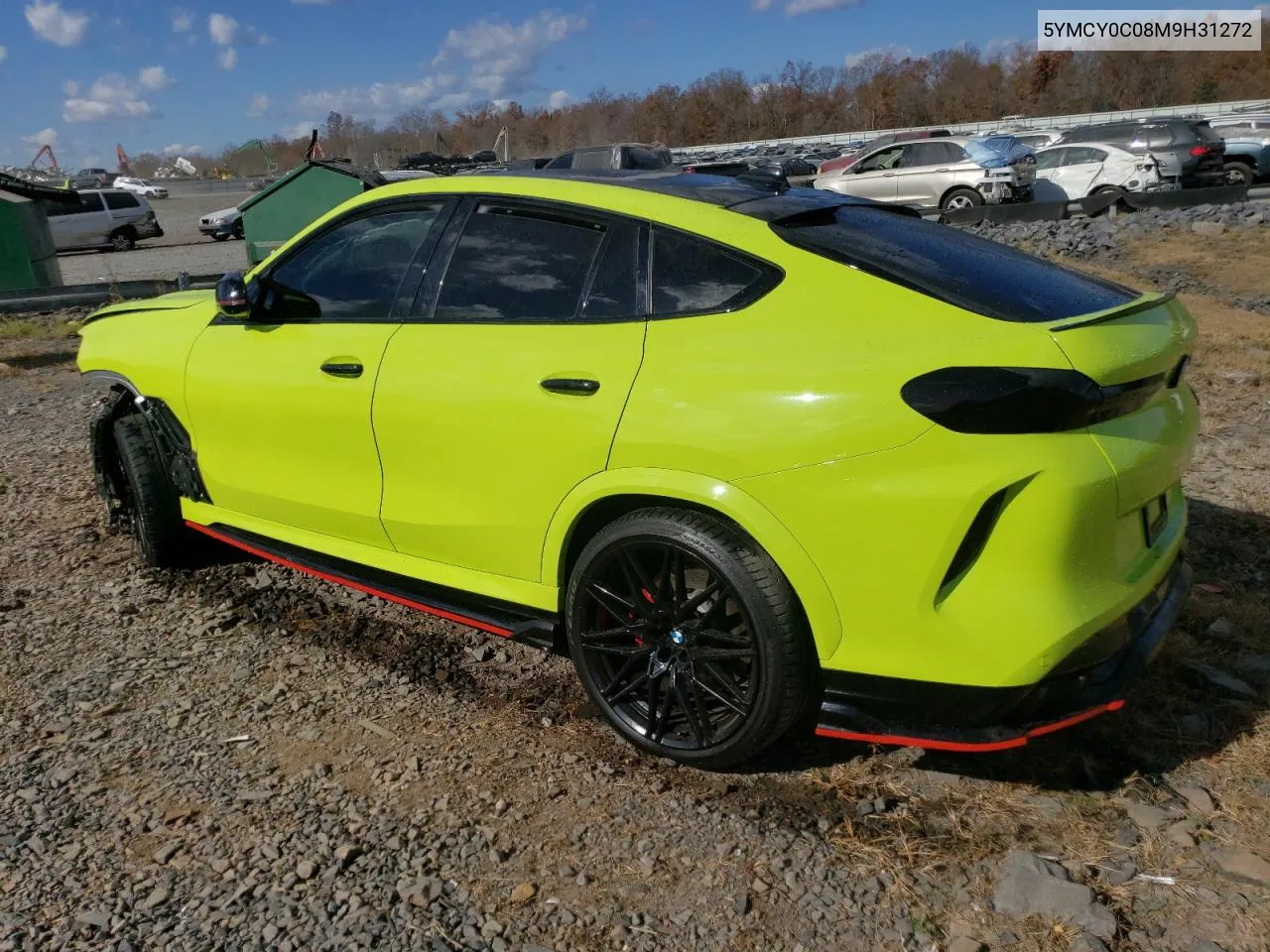 5YMCY0C08M9H31272 2021 BMW X6 M