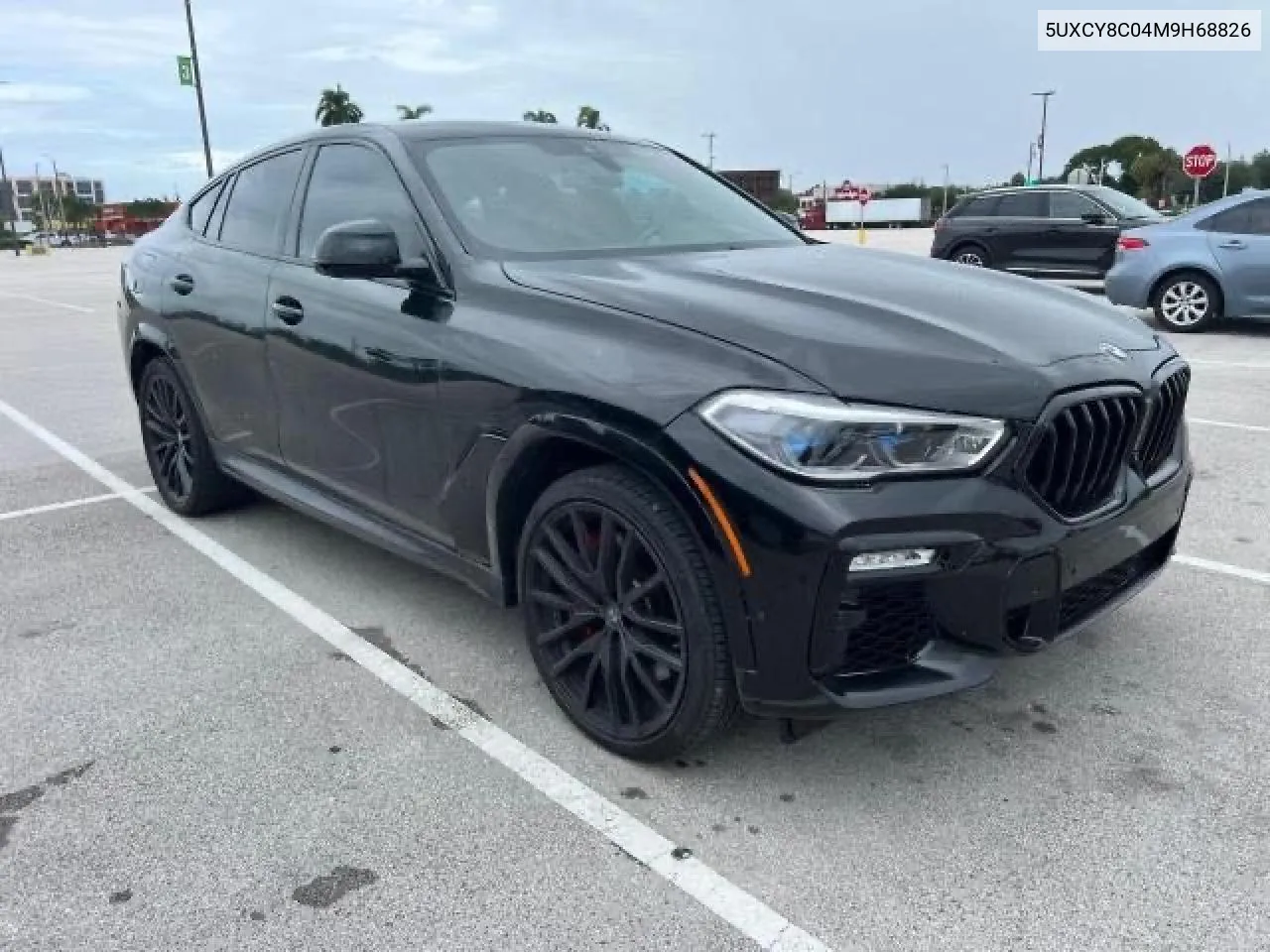 2021 BMW X6 M50I VIN: 5UXCY8C04M9H68826 Lot: 79298224