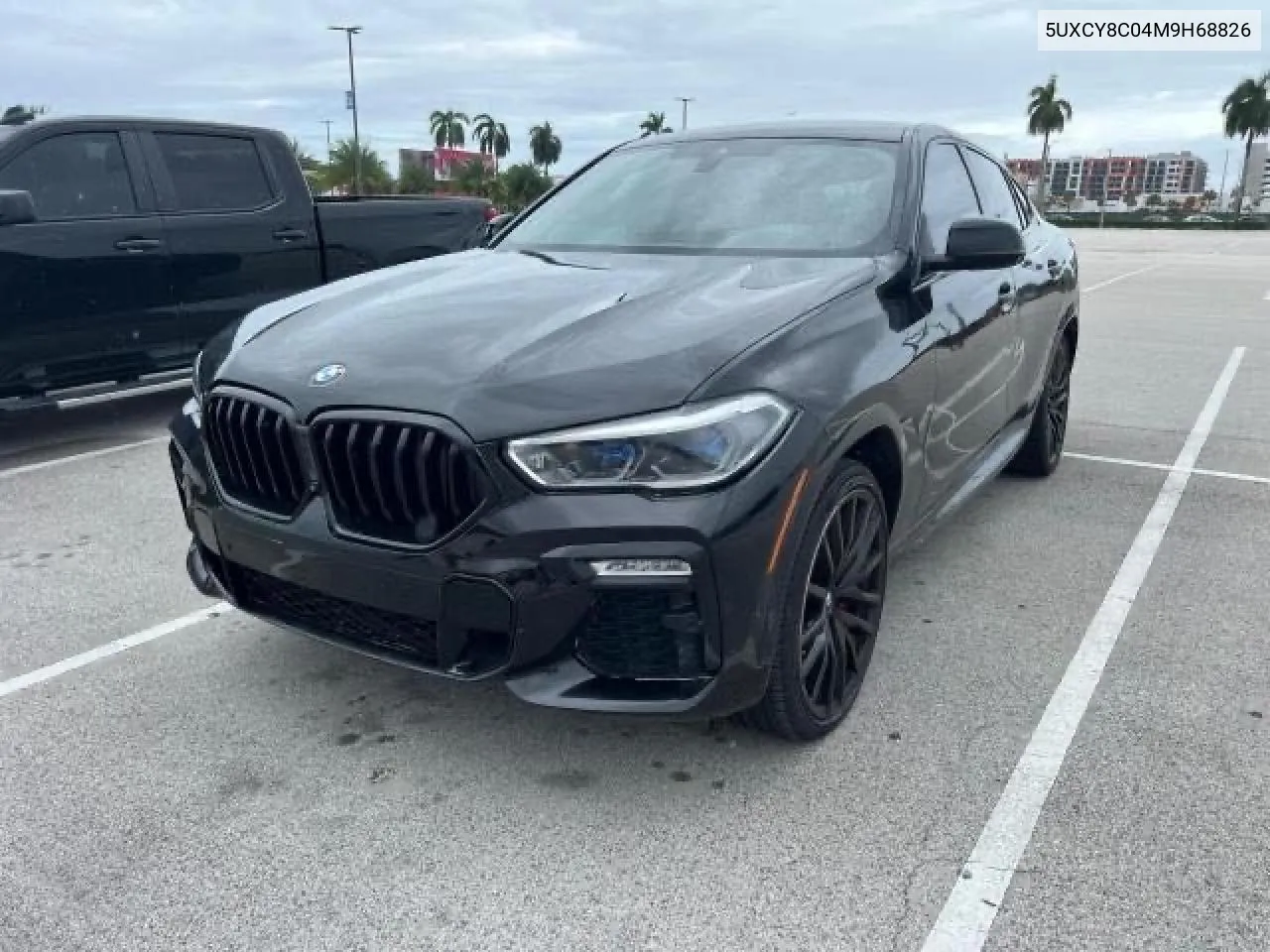 2021 BMW X6 M50I VIN: 5UXCY8C04M9H68826 Lot: 79298224