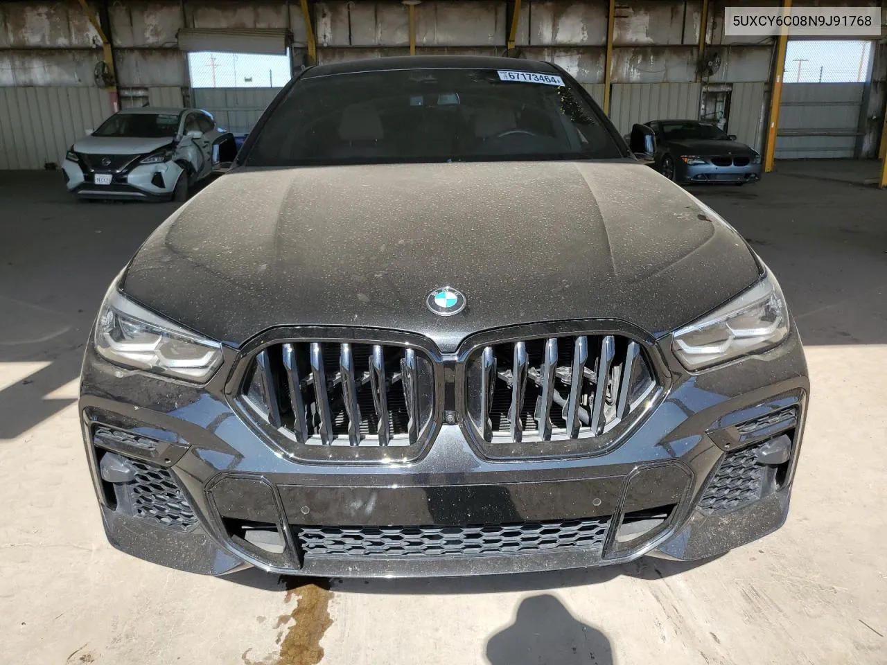 5UXCY6C08N9J91768 2022 BMW X6 xDrive40I