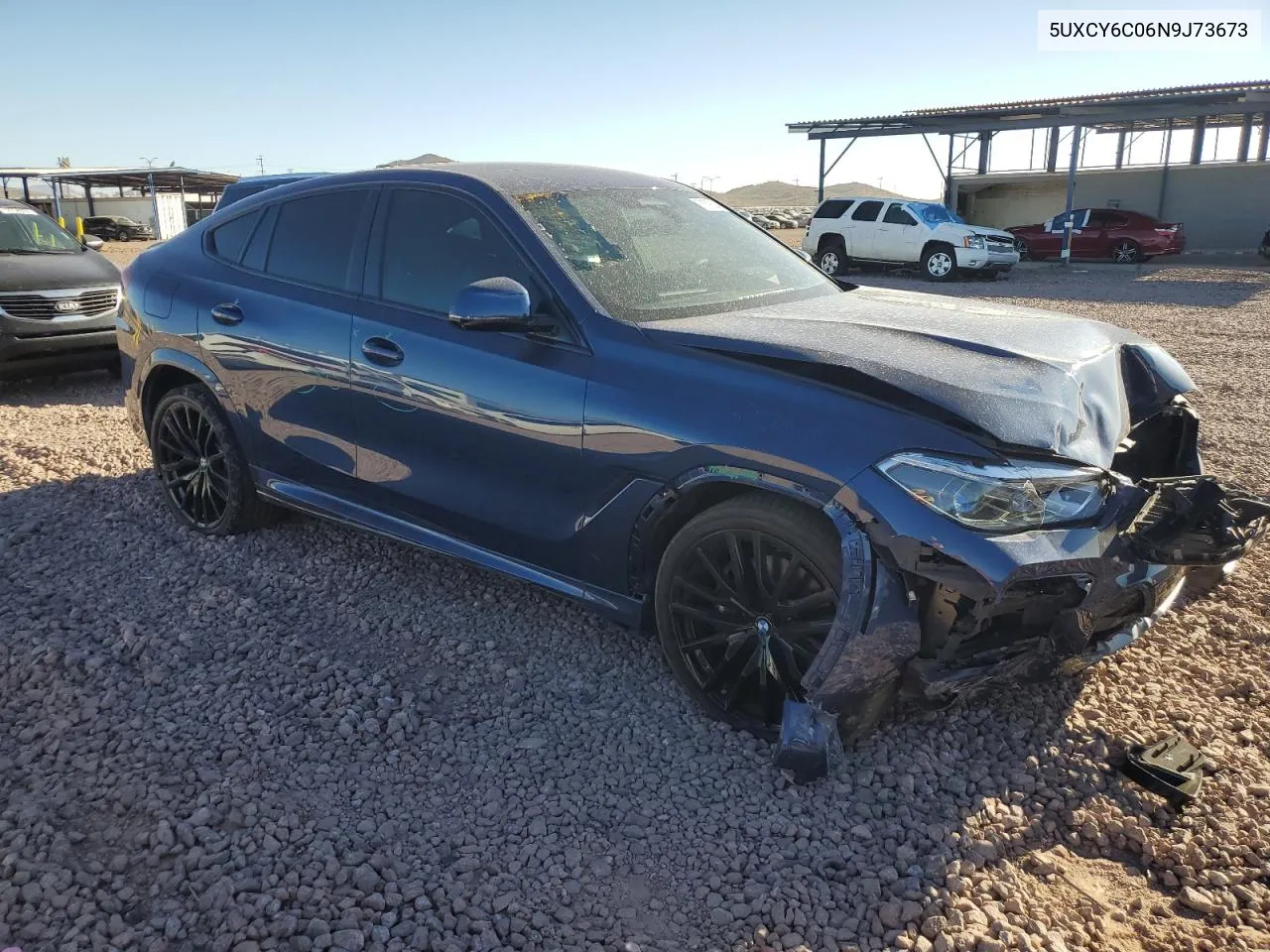 5UXCY6C06N9J73673 2022 BMW X6 xDrive40I