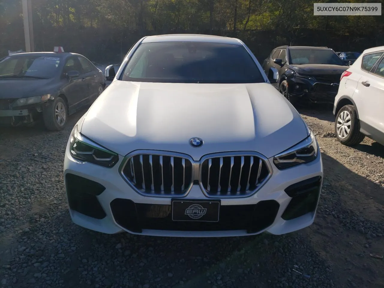 5UXCY6C07N9K75399 2022 BMW X6 xDrive40I