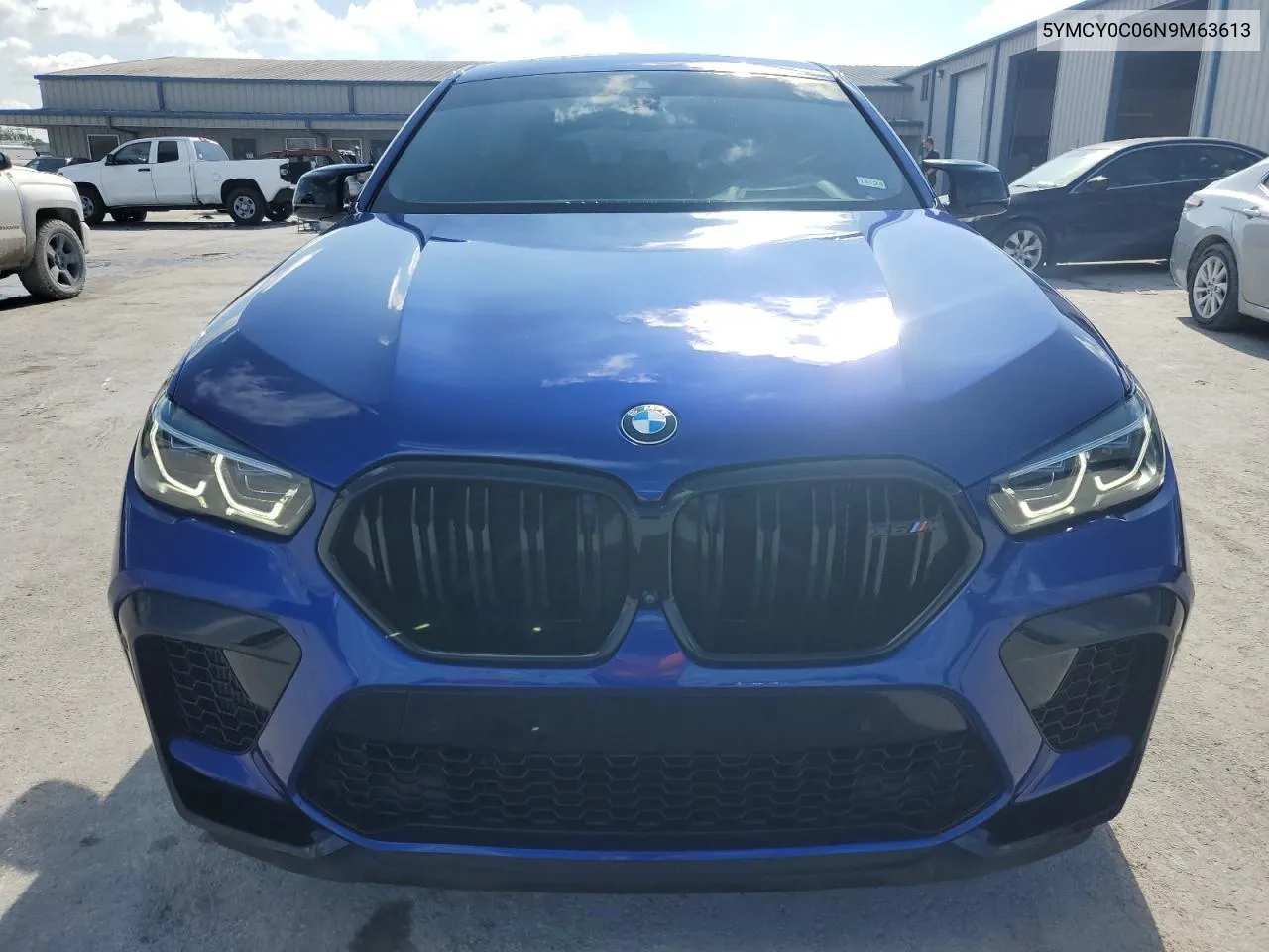 2022 BMW X6 M VIN: 5YMCY0C06N9M63613 Lot: 80464644