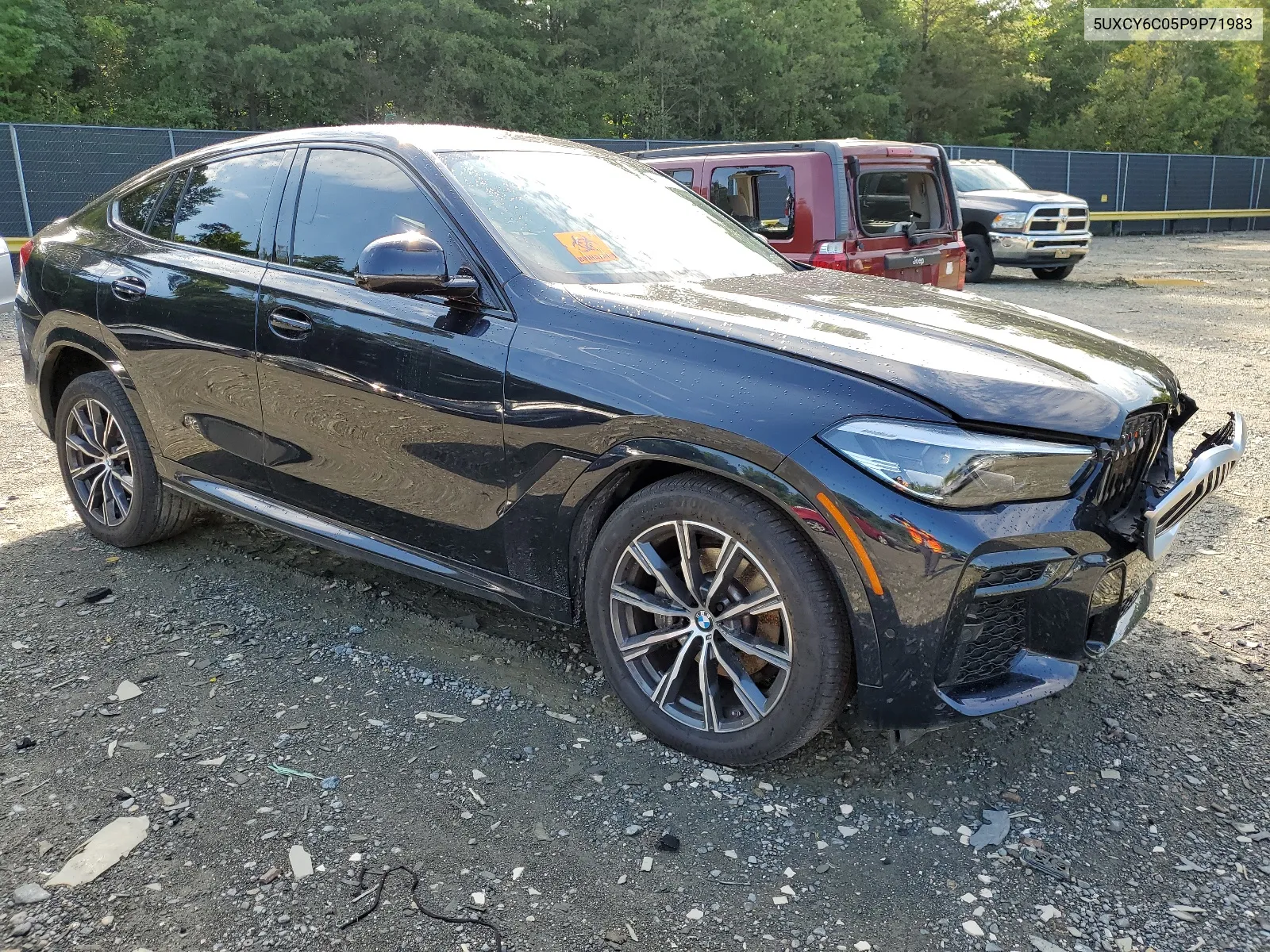 2023 BMW X6 xDrive40I VIN: 5UXCY6C05P9P71983 Lot: 64222564