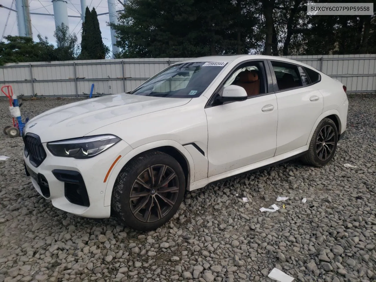 2023 BMW X6 xDrive40I VIN: 5UXCY6C07P9P59558 Lot: 73968344