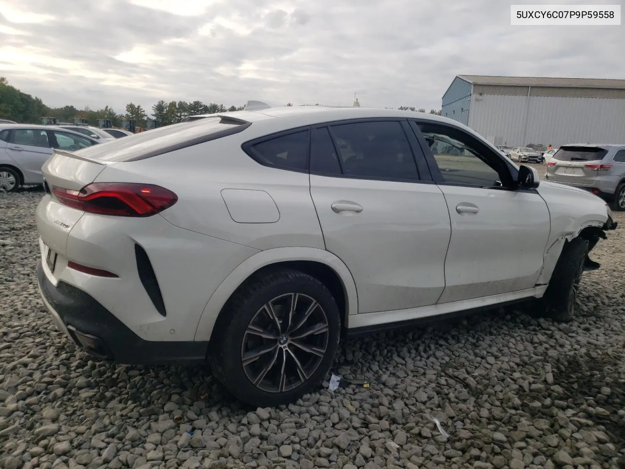 2023 BMW X6 xDrive40I VIN: 5UXCY6C07P9P59558 Lot: 73968344