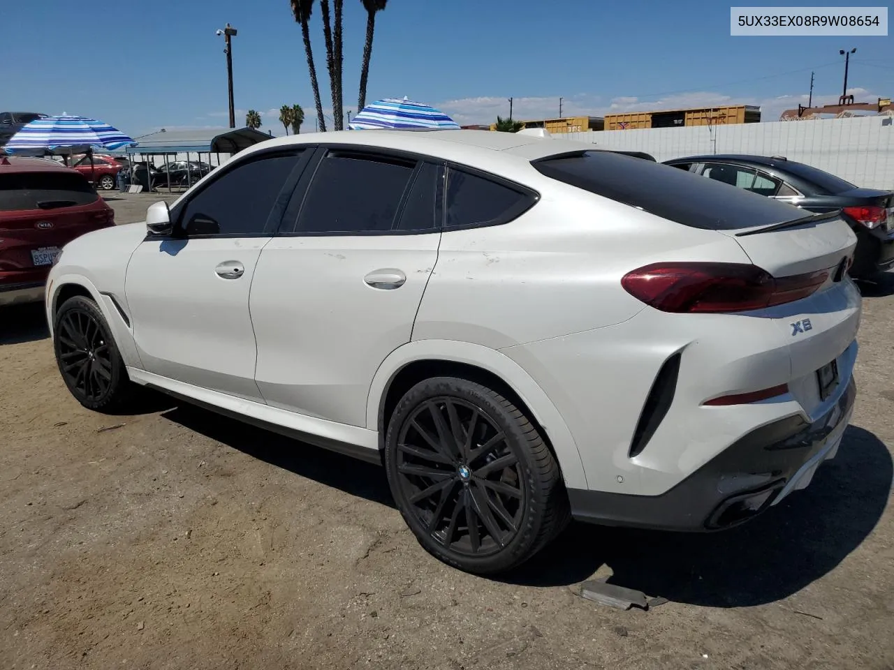 2024 BMW X6 xDrive40I VIN: 5UX33EX08R9W08654 Lot: 70600584