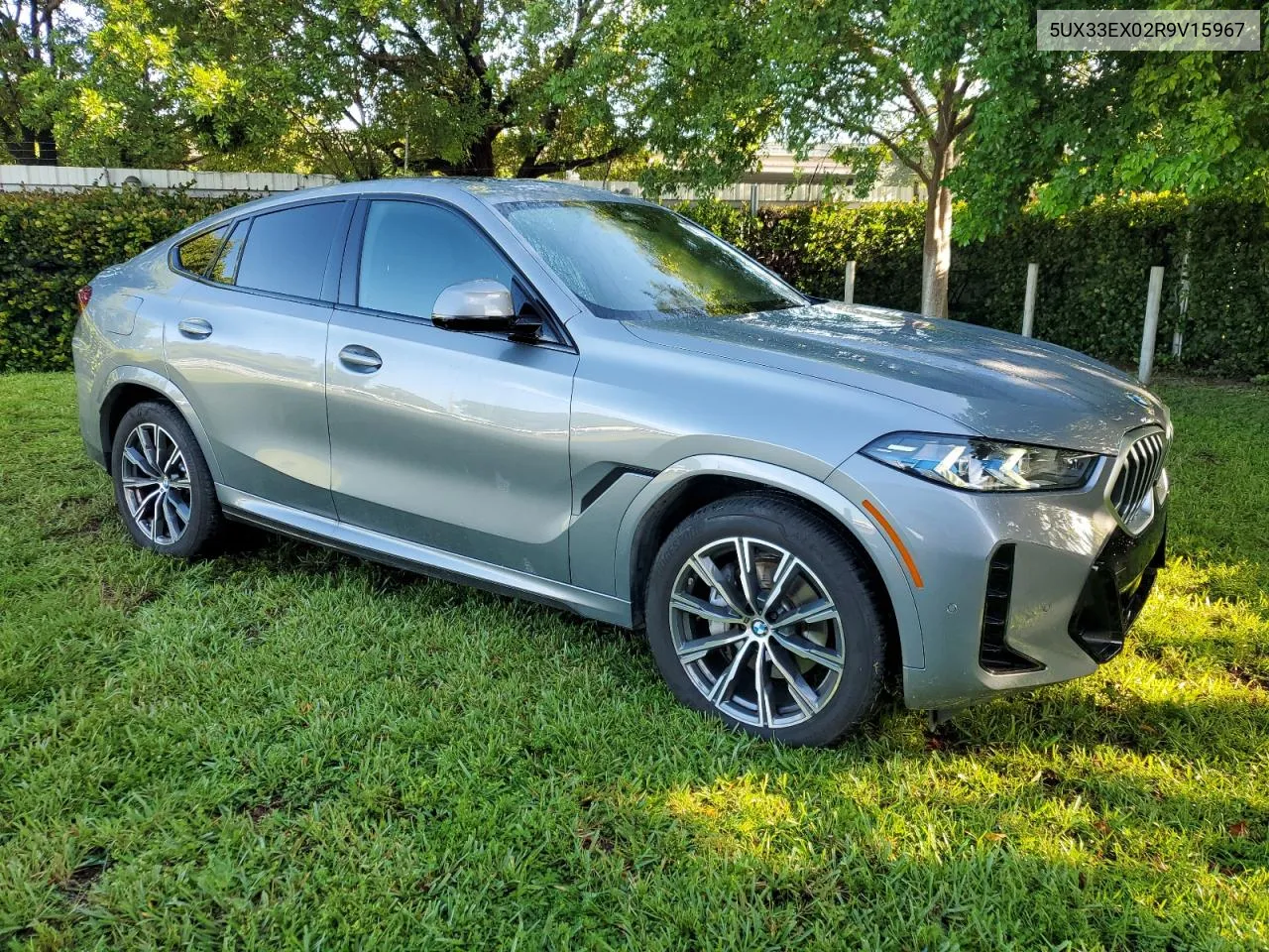 2024 BMW X6 xDrive40I VIN: 5UX33EX02R9V15967 Lot: 71856264