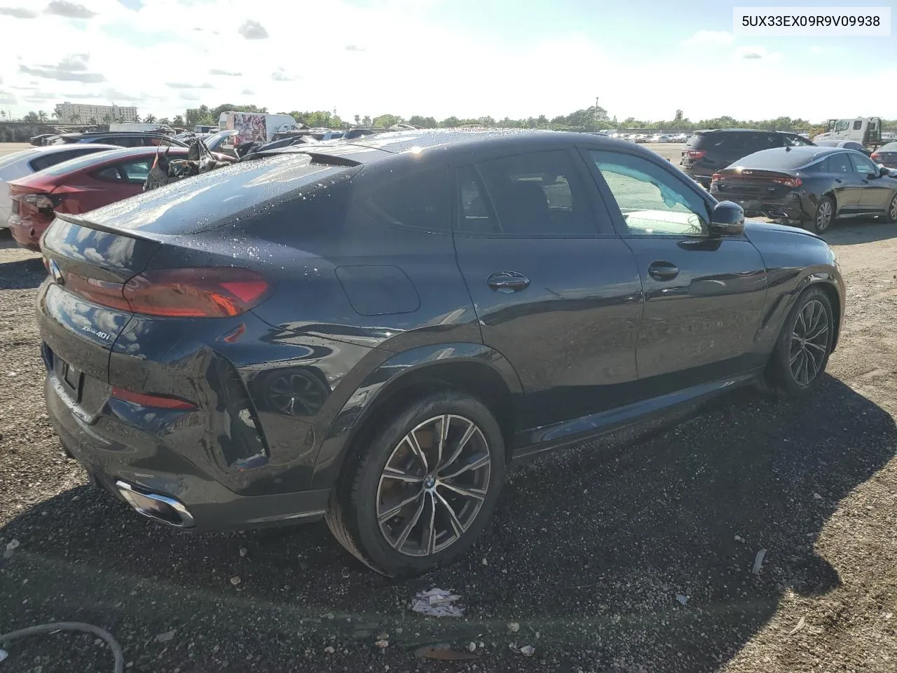 2024 BMW X6 xDrive40I VIN: 5UX33EX09R9V09938 Lot: 77013714