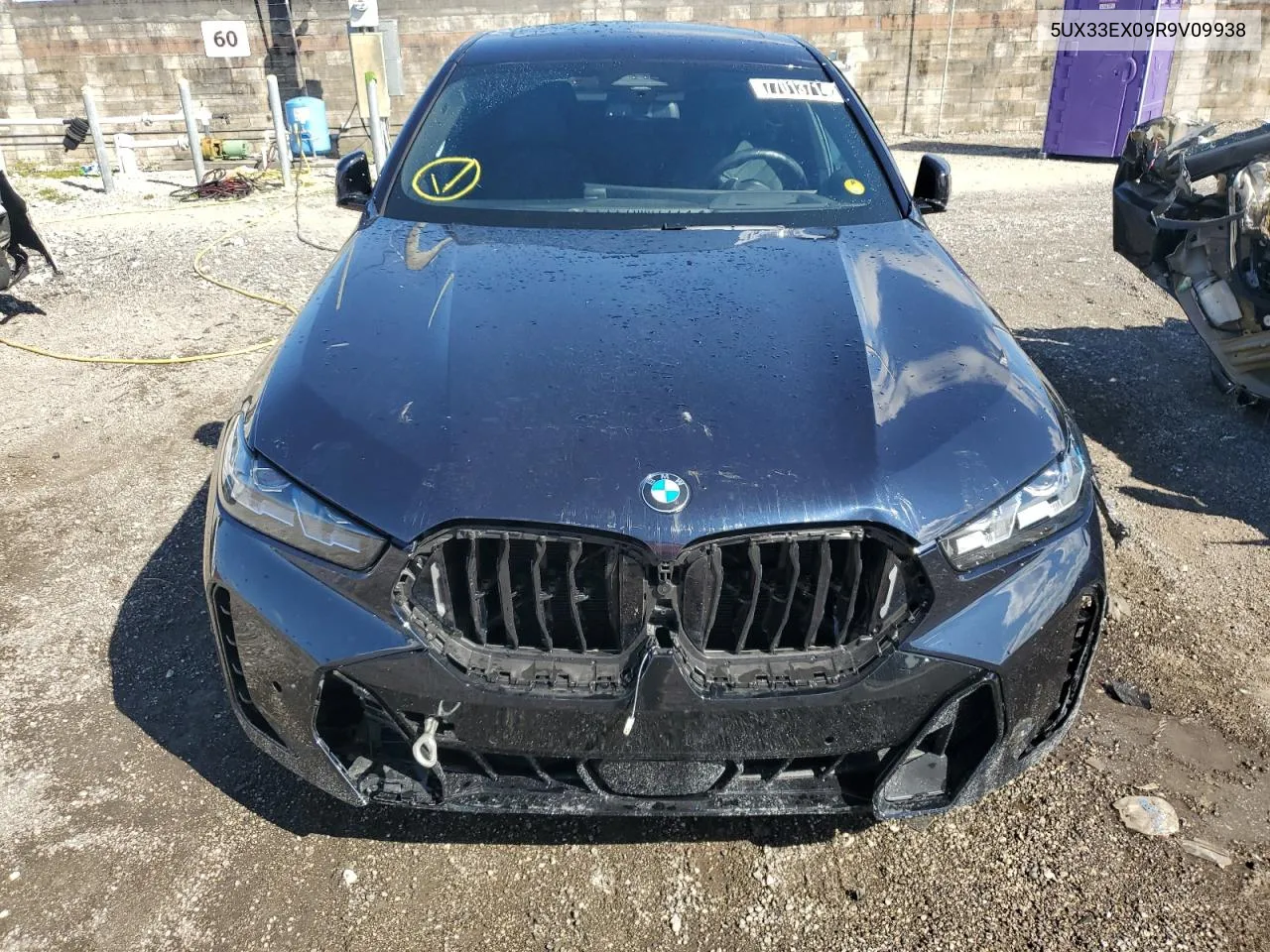 2024 BMW X6 xDrive40I VIN: 5UX33EX09R9V09938 Lot: 77013714