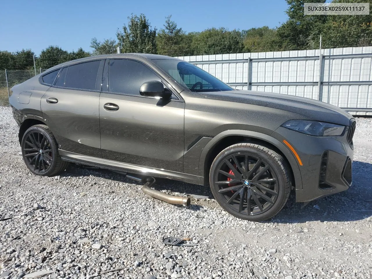 2025 BMW X6 xDrive40I VIN: 5UX33EX02S9X11137 Lot: 74712464