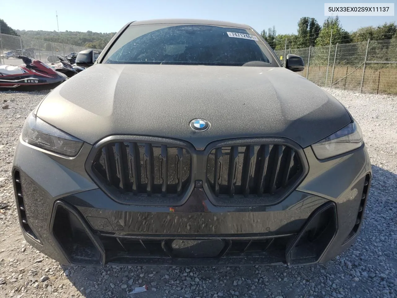 2025 BMW X6 xDrive40I VIN: 5UX33EX02S9X11137 Lot: 74712464