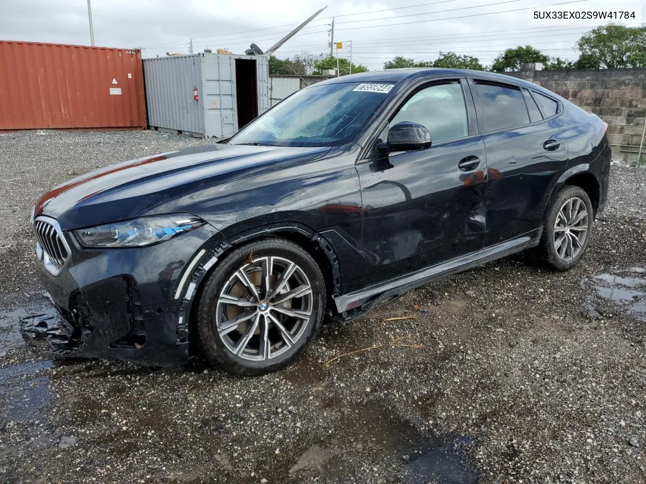 5UX33EX02S9W41784 2025 BMW X6 xDrive40I