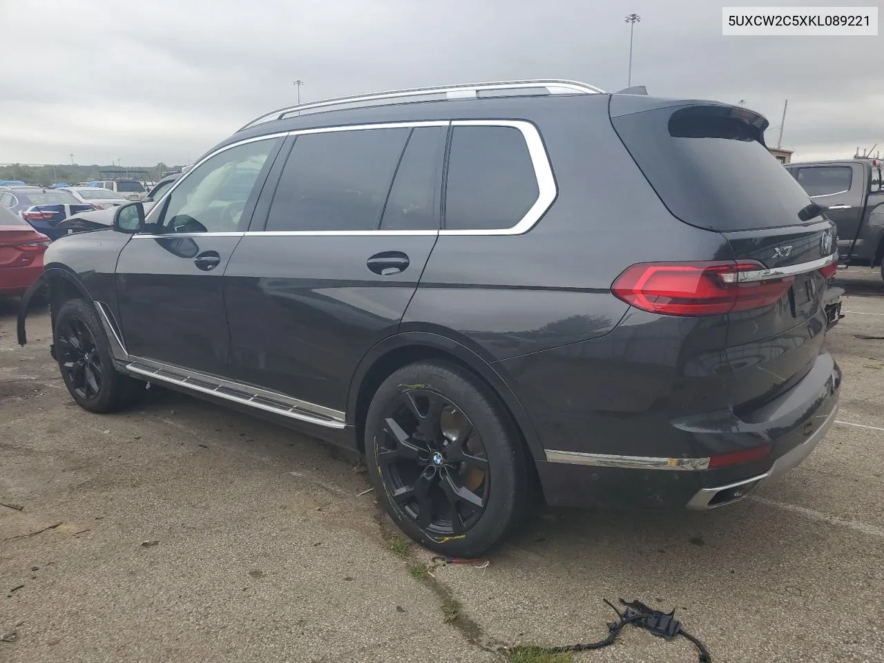 2019 BMW X7 xDrive40I VIN: 5UXCW2C5XKL089221 Lot: 65317434