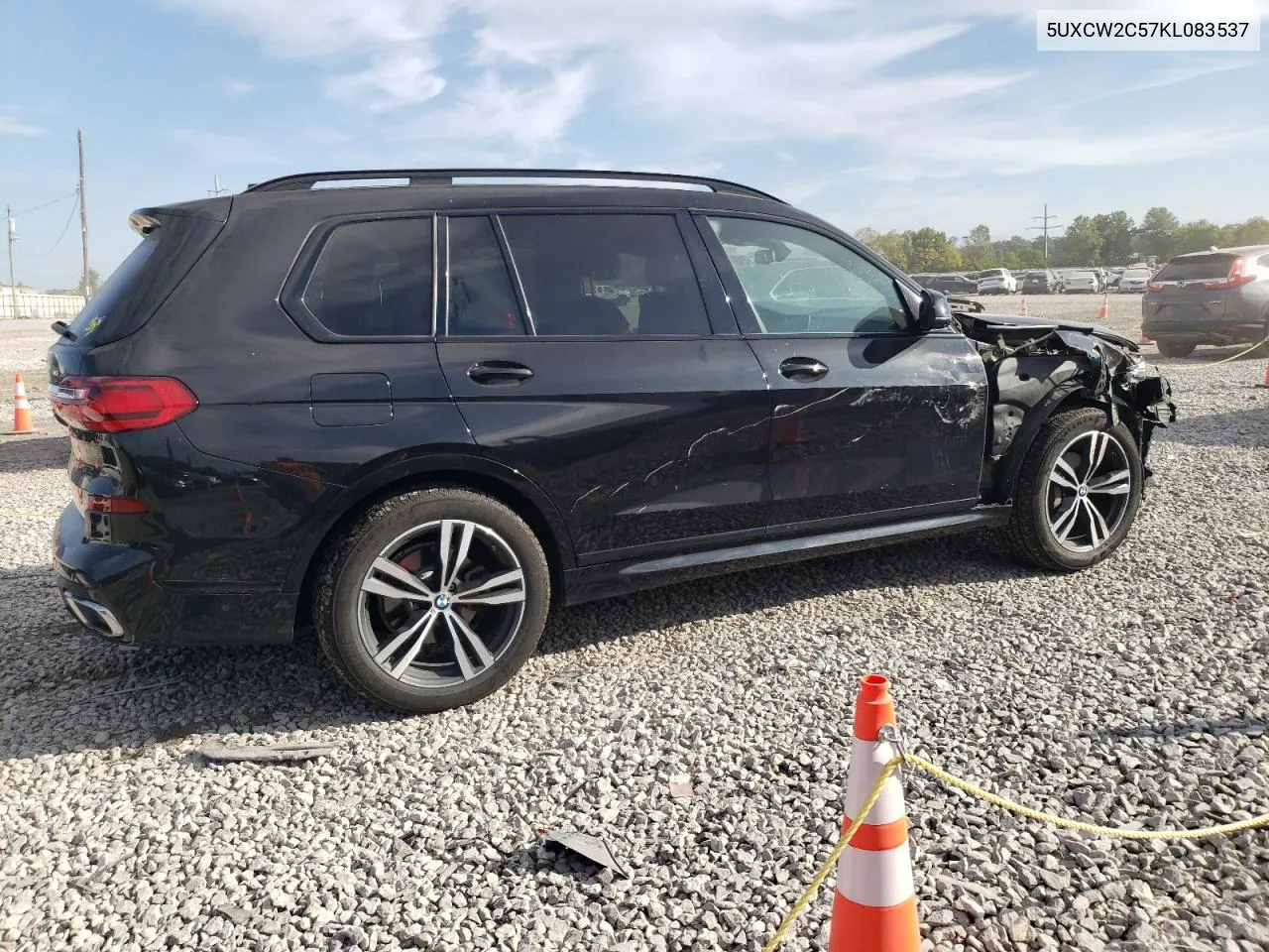 2019 BMW X7 xDrive40I VIN: 5UXCW2C57KL083537 Lot: 71379234