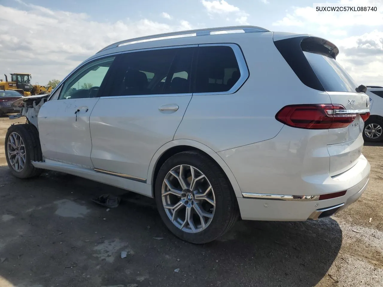 2019 BMW X7 xDrive40I VIN: 5UXCW2C57KL088740 Lot: 72134864