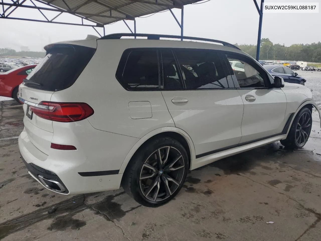 2019 BMW X7 xDrive40I VIN: 5UXCW2C59KL088187 Lot: 72798834