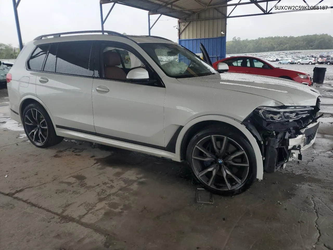 2019 BMW X7 xDrive40I VIN: 5UXCW2C59KL088187 Lot: 72798834