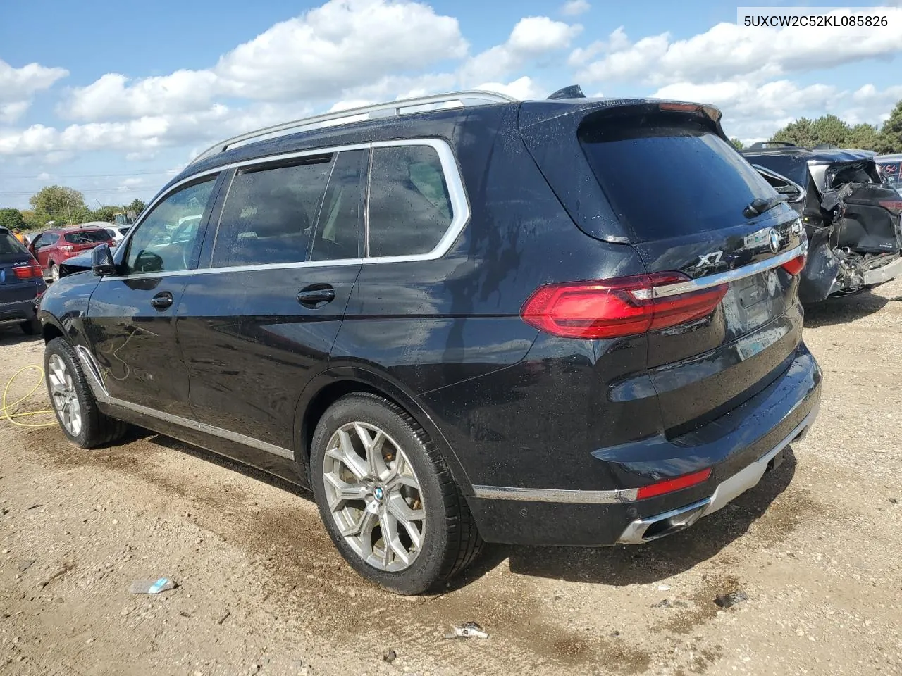 2019 BMW X7 xDrive40I VIN: 5UXCW2C52KL085826 Lot: 73416584