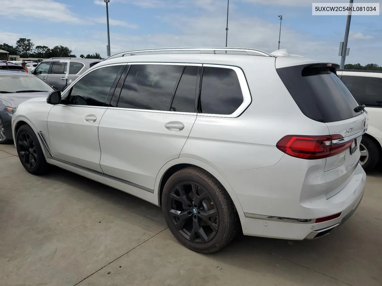 2019 BMW X7 xDrive40I VIN: 5UXCW2C54KL081034 Lot: 74791614