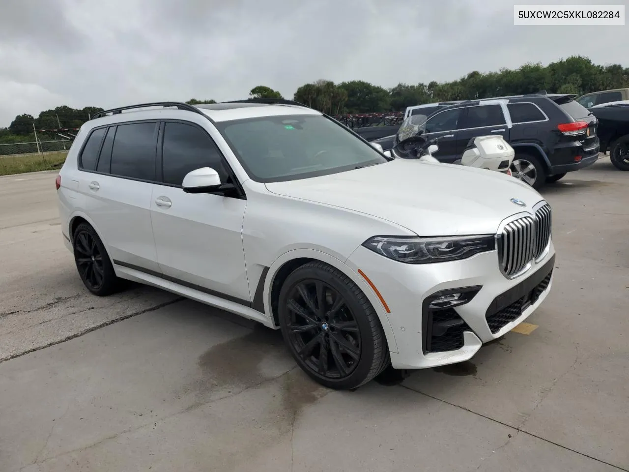 2019 BMW X7 xDrive40I VIN: 5UXCW2C5XKL082284 Lot: 75061754