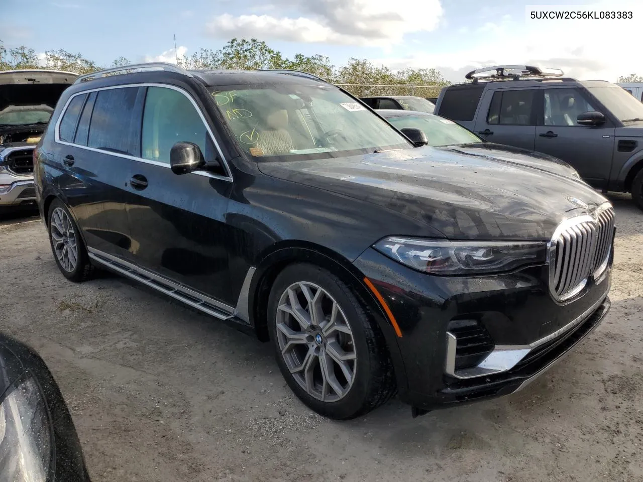 2019 BMW X7 xDrive40I VIN: 5UXCW2C56KL083383 Lot: 75649584