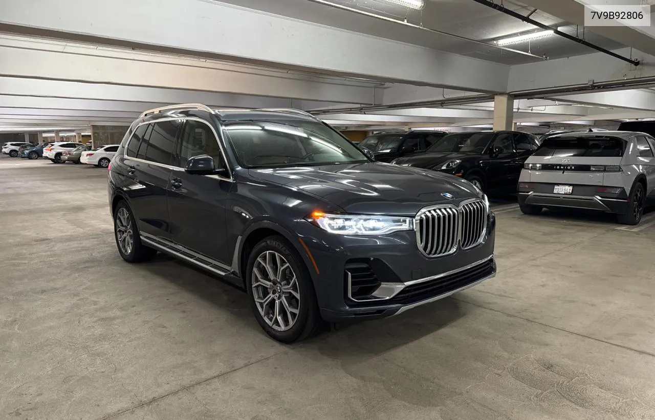 2019 BMW X7 xDrive4 VIN: 7V9B92806 Lot: 75924724