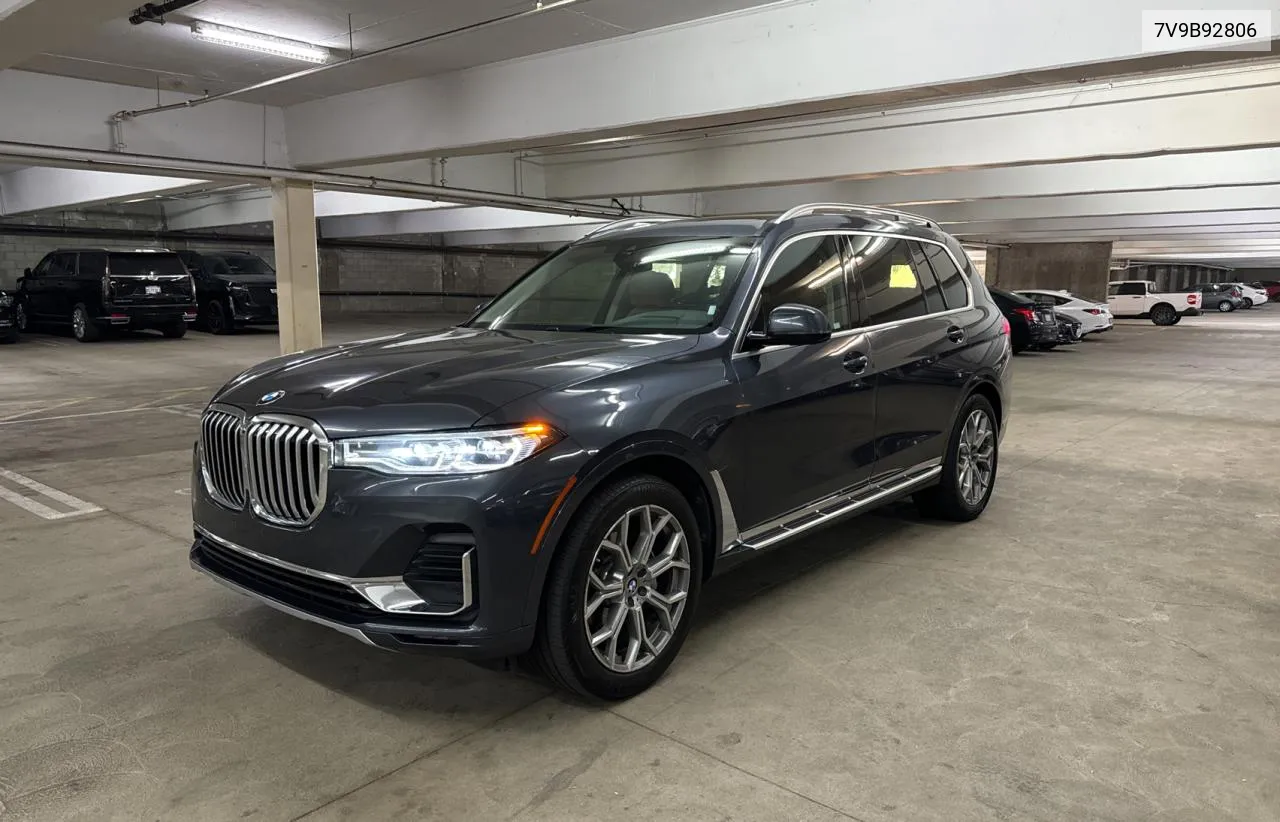 2019 BMW X7 xDrive4 VIN: 7V9B92806 Lot: 75924724