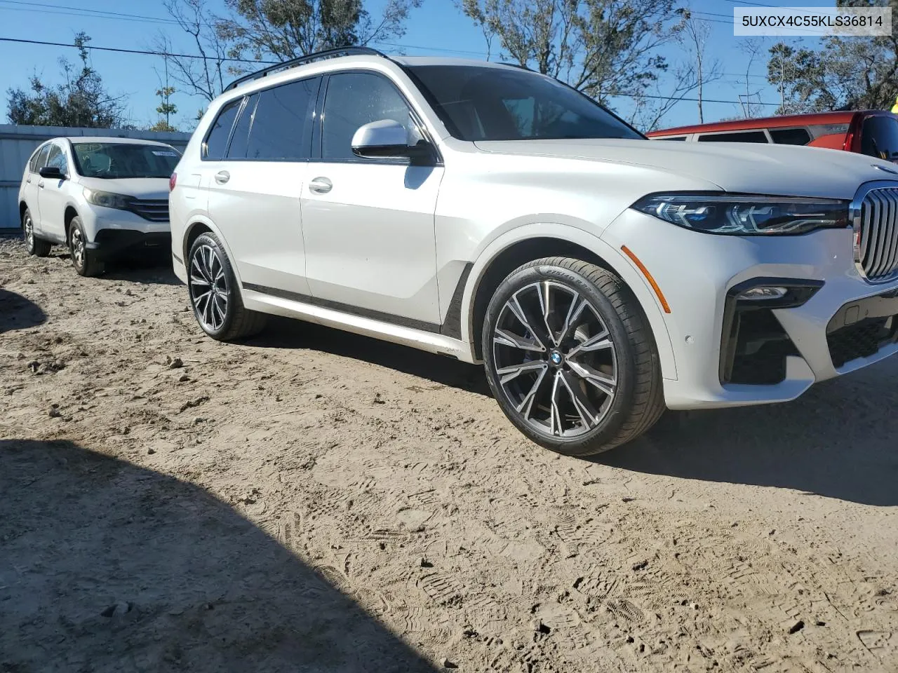 2019 BMW X7 xDrive50I VIN: 5UXCX4C55KLS36814 Lot: 77361534