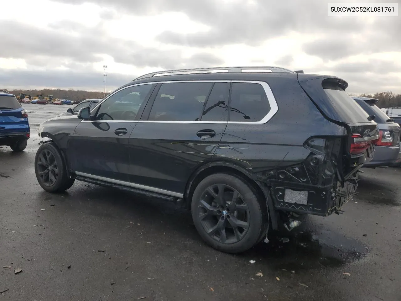 2019 BMW X7 xDrive40I VIN: 5UXCW2C52KL081761 Lot: 78622884