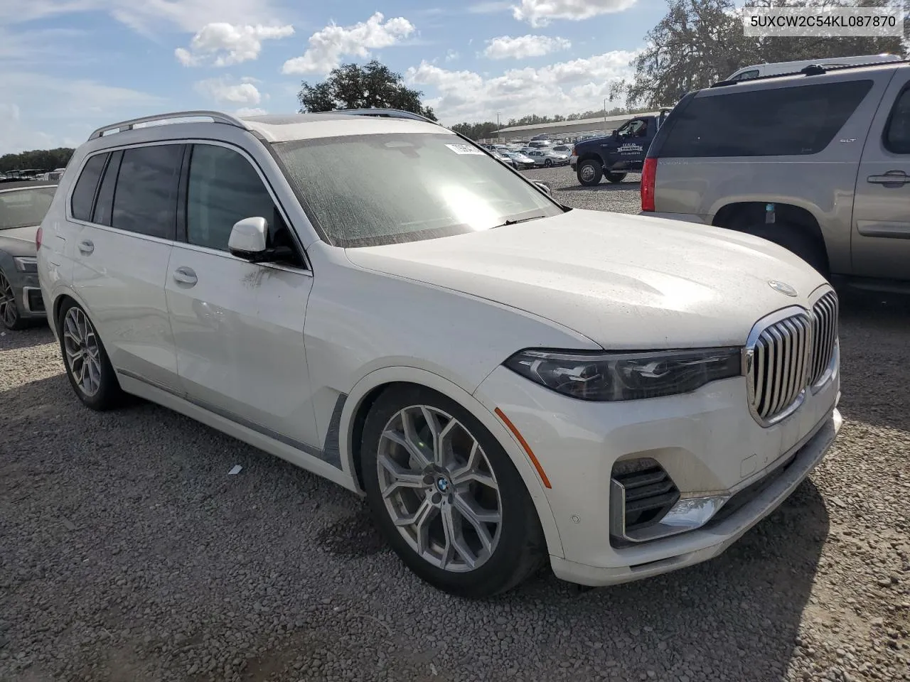 2019 BMW X7 xDrive40I VIN: 5UXCW2C54KL087870 Lot: 79964724