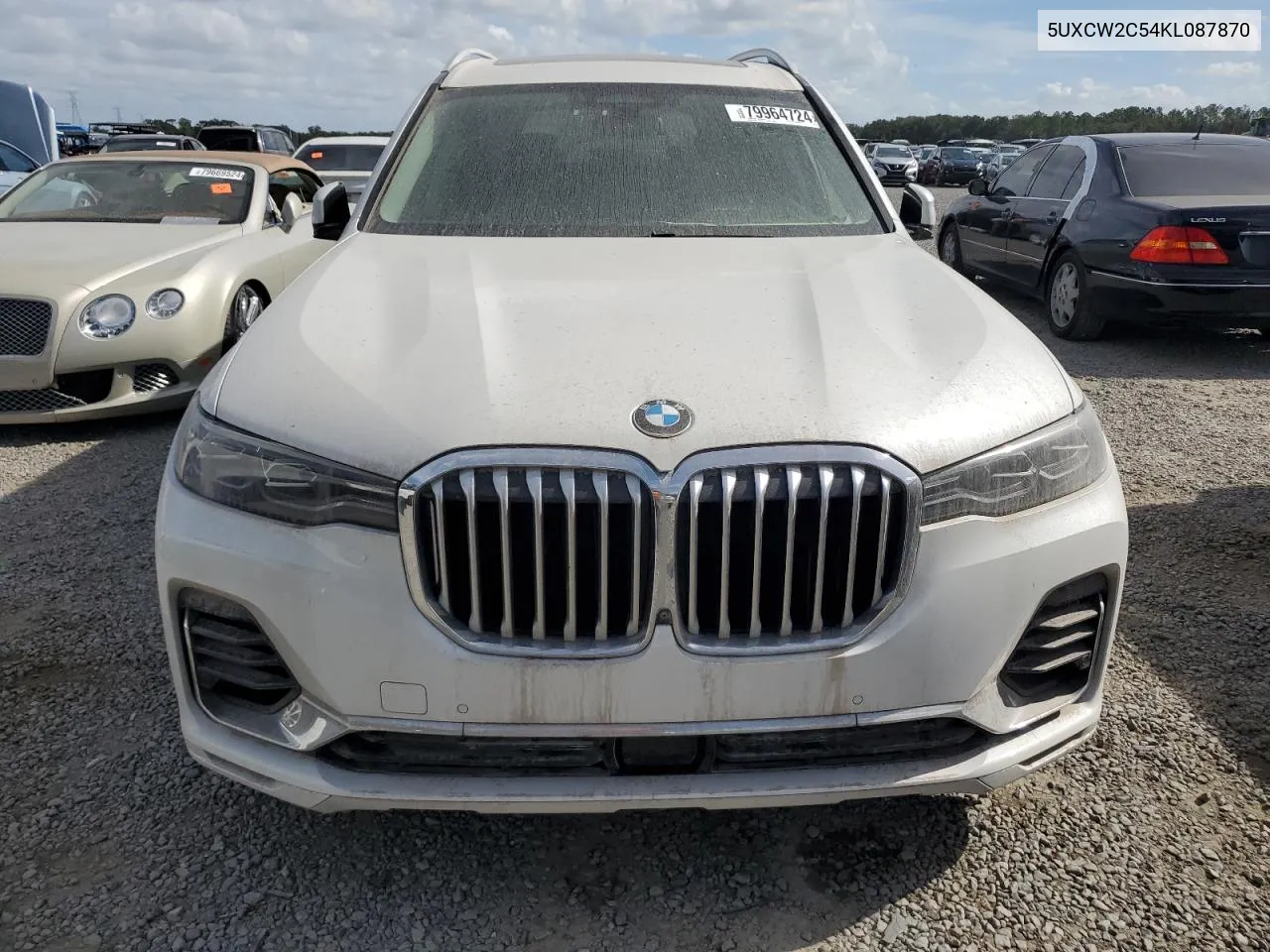 2019 BMW X7 xDrive40I VIN: 5UXCW2C54KL087870 Lot: 79964724