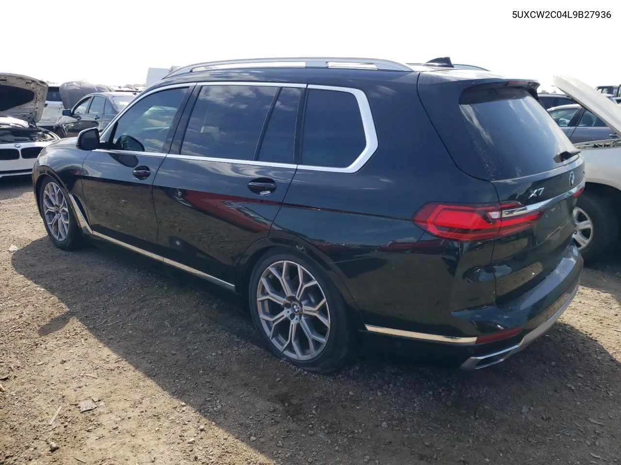 2020 BMW X7 xDrive40I VIN: 5UXCW2C04L9B27936 Lot: 70249424