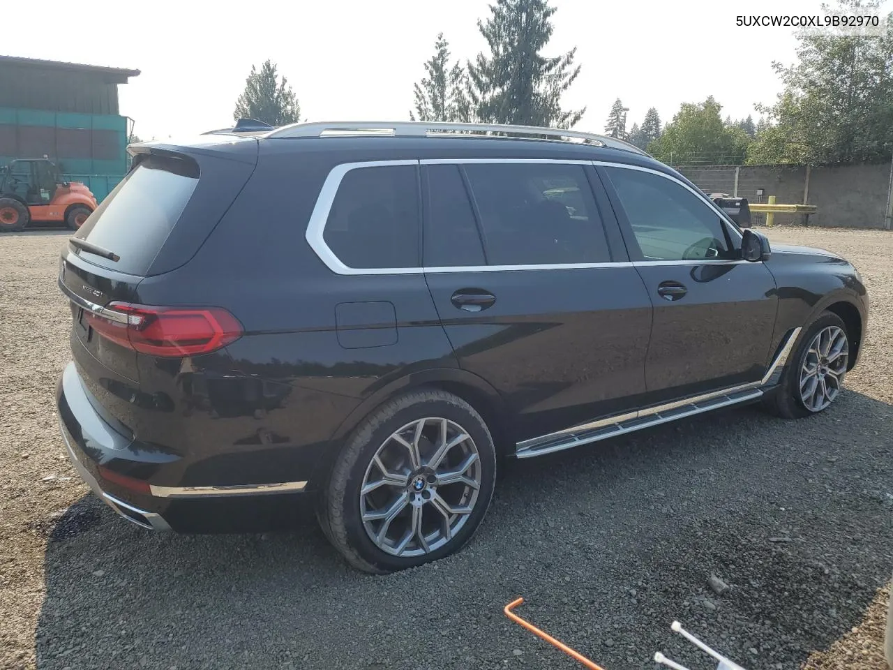 2020 BMW X7 xDrive40I VIN: 5UXCW2C0XL9B92970 Lot: 70711604