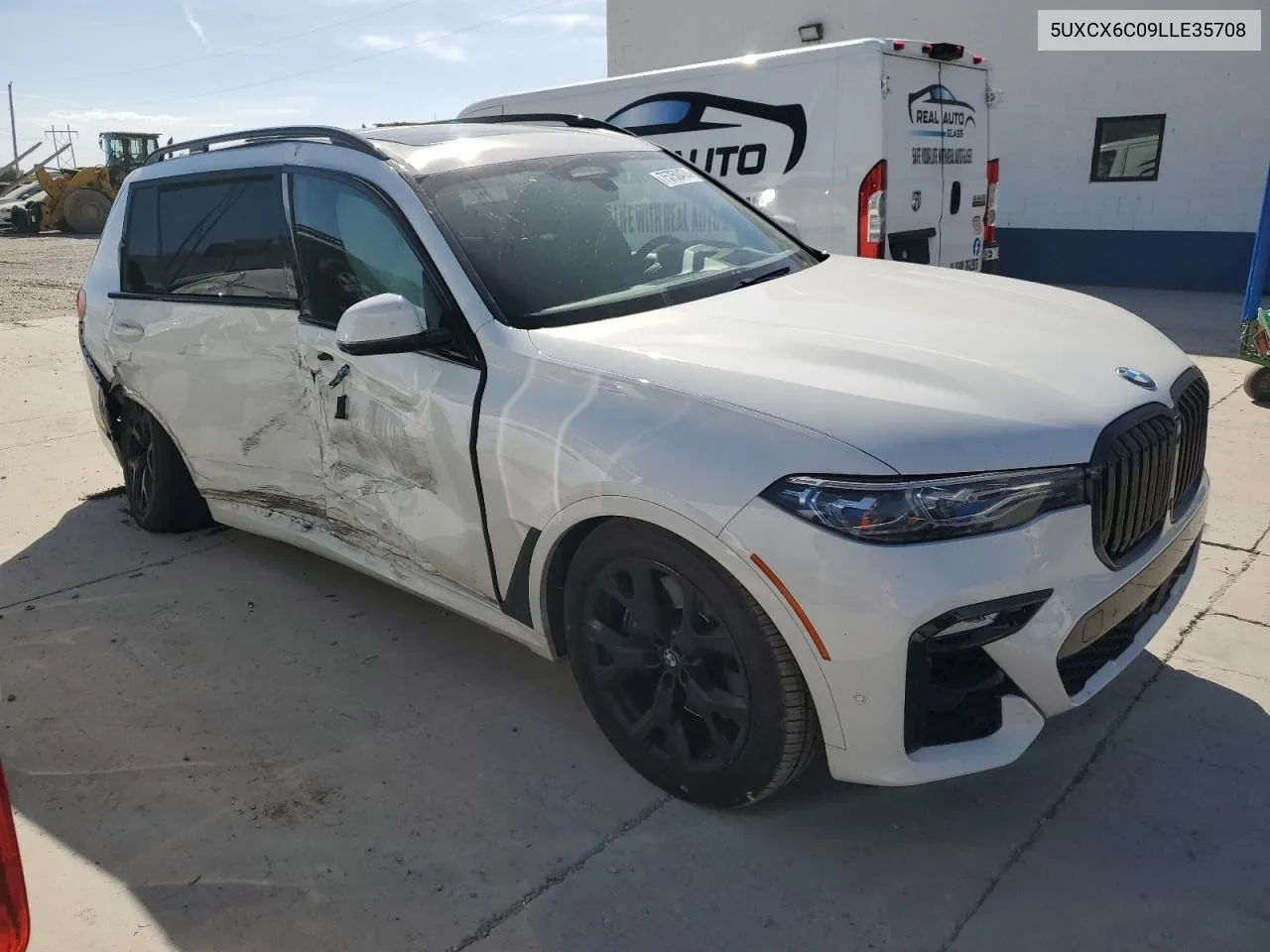 2020 BMW X7 M50I VIN: 5UXCX6C09LLE35708 Lot: 75750474