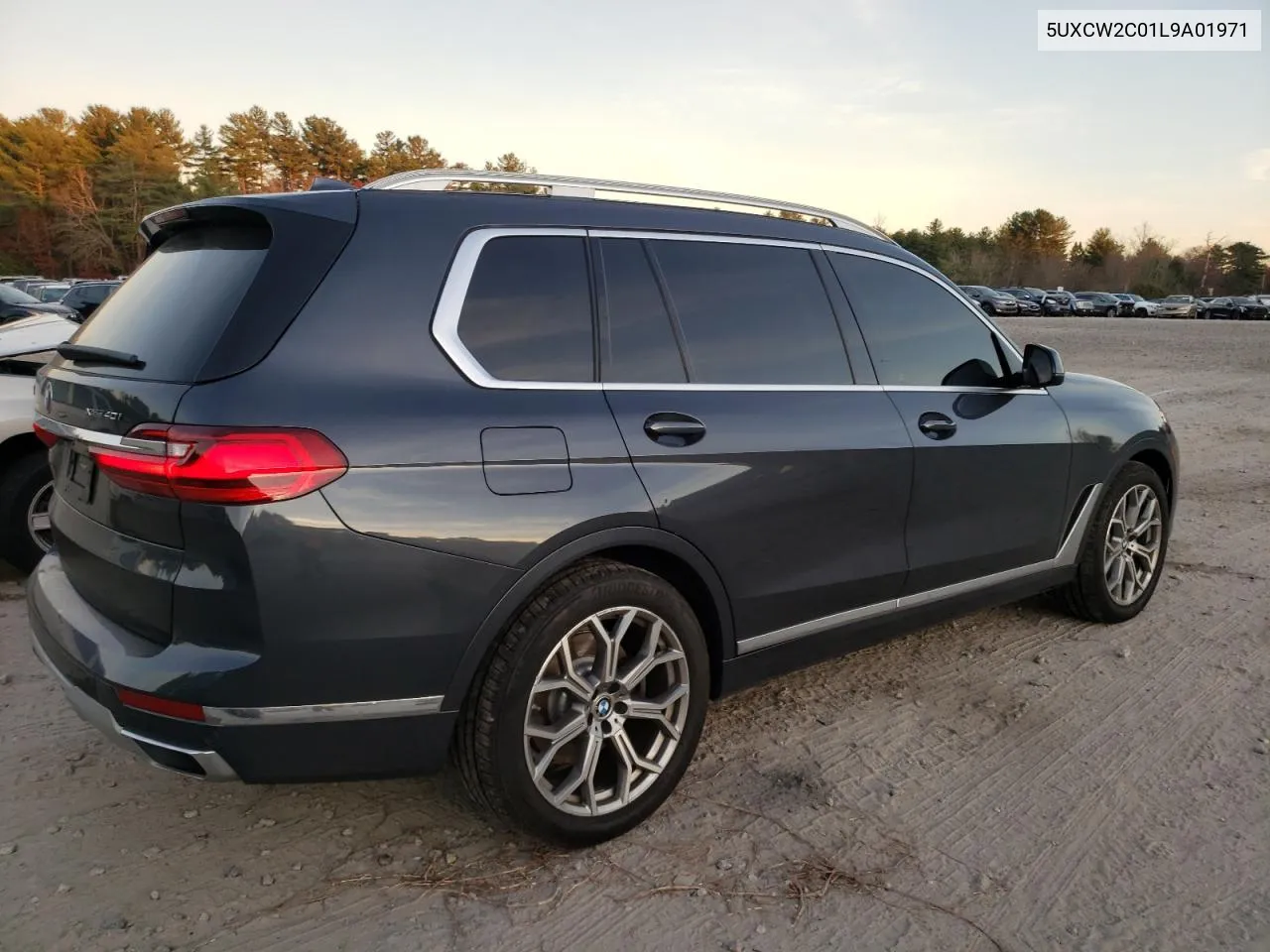 2020 BMW X7 xDrive40I VIN: 5UXCW2C01L9A01971 Lot: 78716304